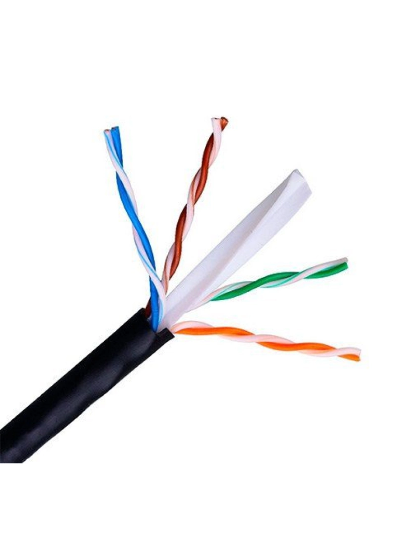 Aisens - Cabo de Rede Aisens > Preto 305 M CAT6 U/utp (utp) - A135-0264