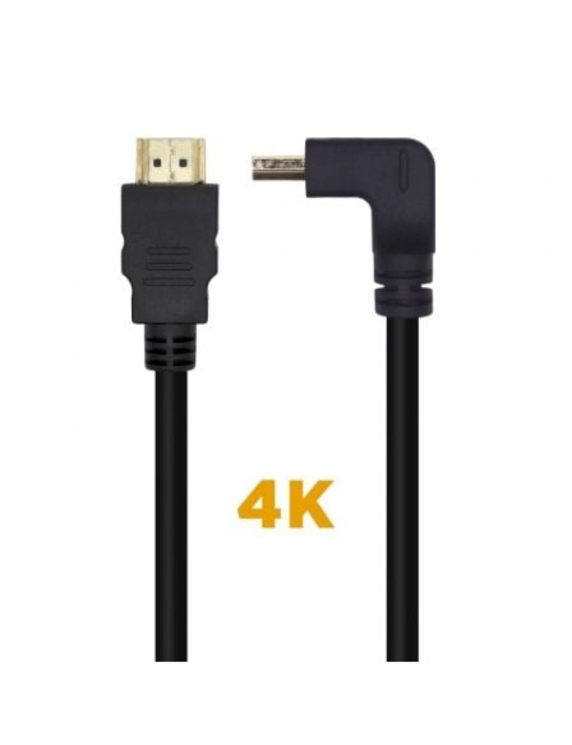Aisens - Cabo Hdmi Aisens > 1 M Type A (standard) Preto - A120-0456