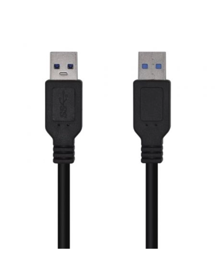 Aisens - Cabo USB Aisens > 3 M 3.2 GEN 1 (3.1 GEN 1) A Preto - A105-0448