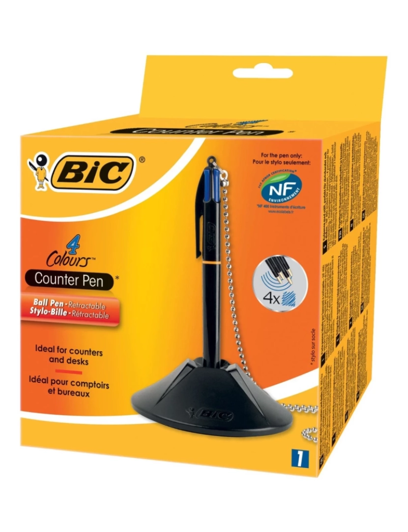 Bic - Esferográfica BIC > Colours Suporte de Preto - 918515