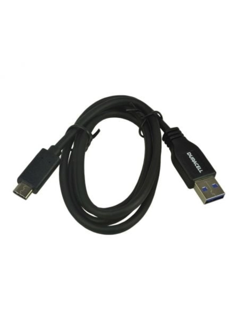 Duracell - Cabo USB Duracell > PSA Parts 1 M C Preto - USB5031A