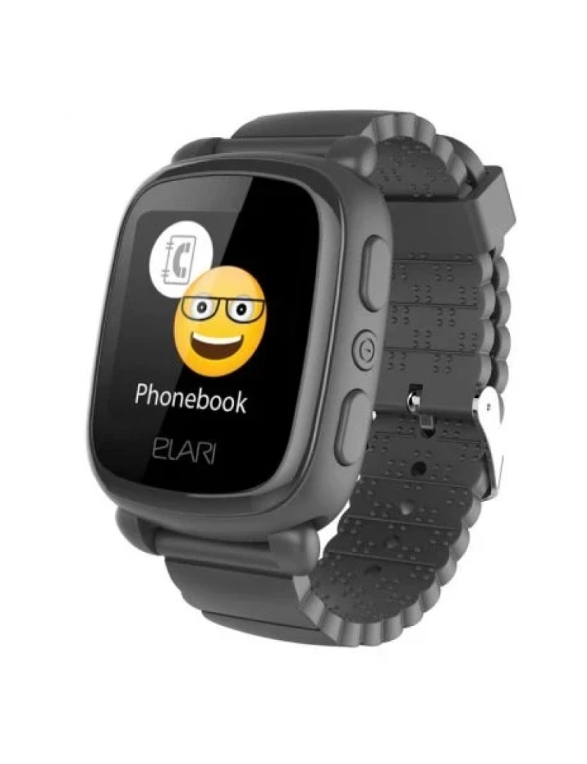 imagem de Smart Watch Elari > Kidphone 2 3,66 CM (1.44) TFT 2G Preto GPS - ELAKPHONE2B1