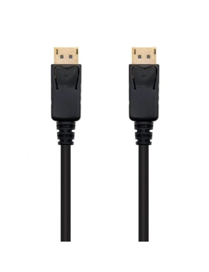 Nano Cable - Cabo Display Port Nano Cable > Nanocable Displayport 0,5 M Preto - 10.15.2300