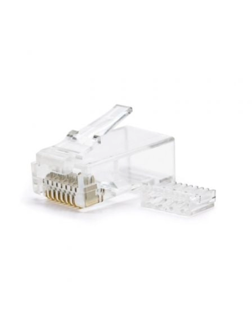 Nano Cable - Cabo de Rede Nano Cable > Nanocable Conector RJ-45 Transparente - 10.21.0201-100