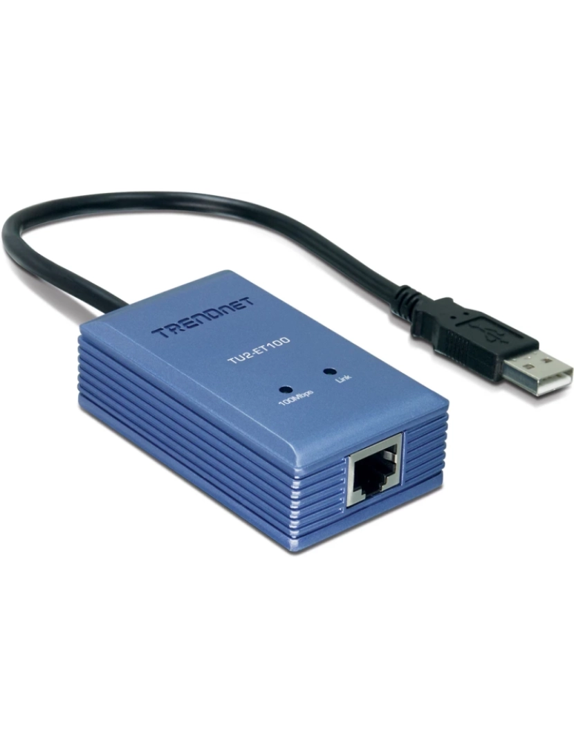 Trendnet - Adaptador USB Trendnet > Cartão de Rede Ethernet 100 Mbit/s - TU2-ET100
