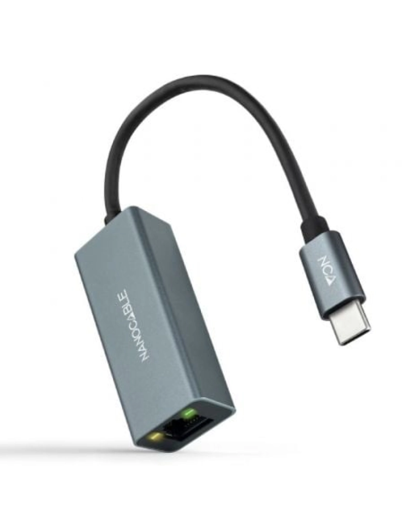 imagem de Adaptador USB Nano Cable > Nanocable Cartão de Rede Ethernet 1000 Mbit/s - 10.03.04061