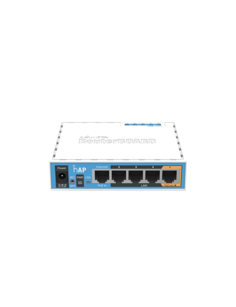 Mikrotik - hap branco power over ethernet (poe) - rb951ui-2nd