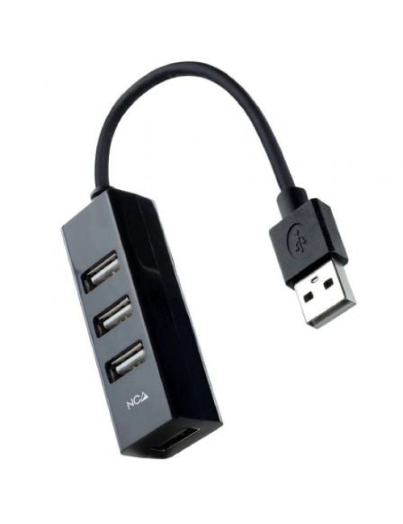 Nano Cable - HUB USB Nano Cable > Nanocable de Interface 2.0 Preto - 10.16.4404