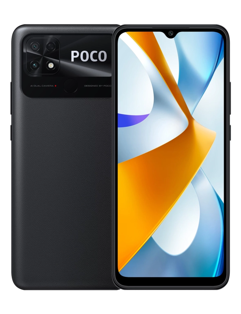 Xiaomi - Xiaomi Poco C40 17 cm (6.71") Dual SIM Android 11 4G USB Type-C 3 GB 32 GB 6000 mAh Preto
