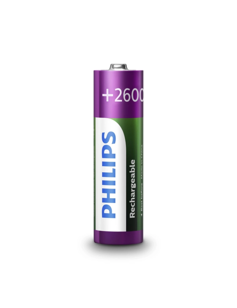 imagem de Pilhas Philips > Rechargeables Pilha - R6B2A260/101