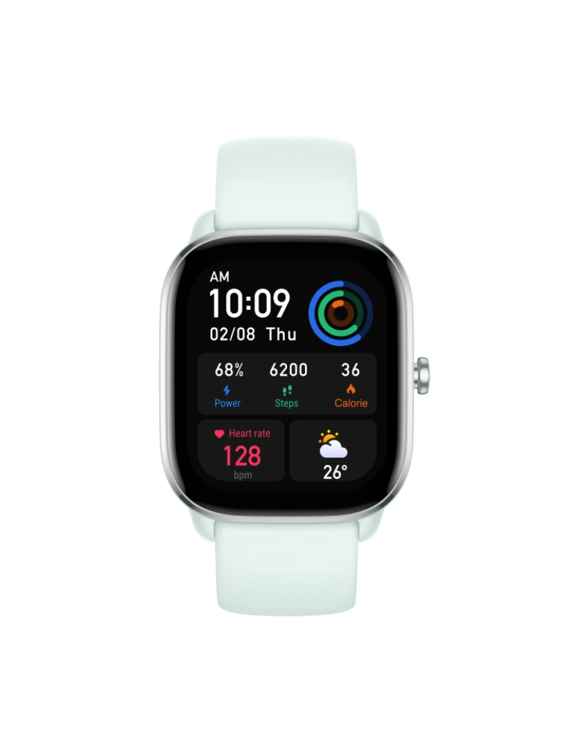 Amazfit - Smart Watch Amazfit > GTS 4 Mini 4,19 CM (1.65) Amoled Azul GPS - W2176OV7N