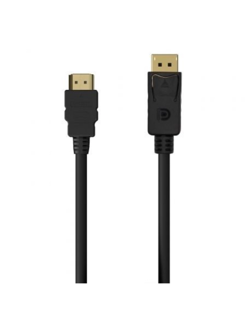 Aisens - Cabo Hdmi Aisens > Adaptador de de Vídeo 1,5 M Displayport Type A (standard) Preto - A125-0551