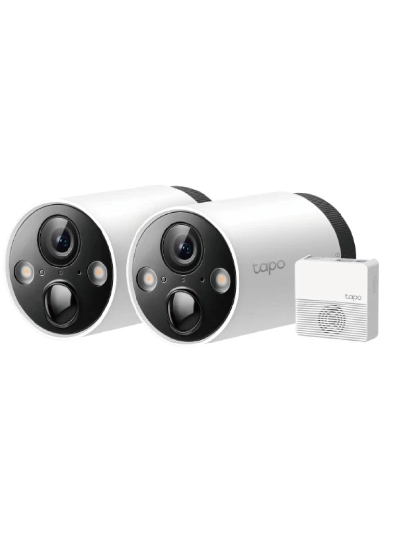 Tp-Link - Webcam TP-LINK > Lâmpada Câmara de Segurança IP Interior E Exterior 2560 X 1440 Pixels Parede - Tapo C420S2