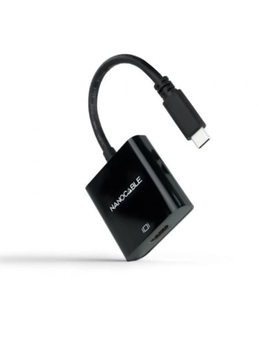 imagem de Cabo USB Nano Cable > Nanocable Adaptador Gráfico 4096 X 2160 Pixels Preto - 10.16.4102-BK1