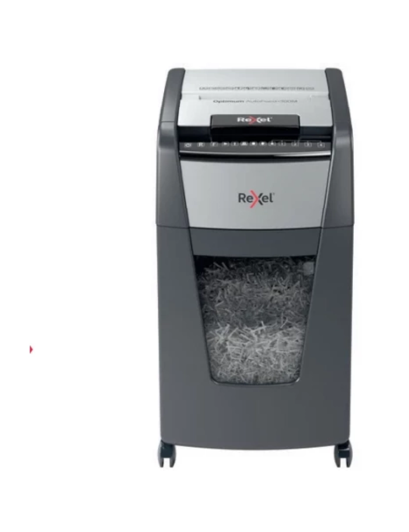 Rexel - Trituradora de Papel Rexel > Optimum Auto+ 300X Destruidora Trituração MICRO-CORTE Preto, Cinzento - 2020300XEU