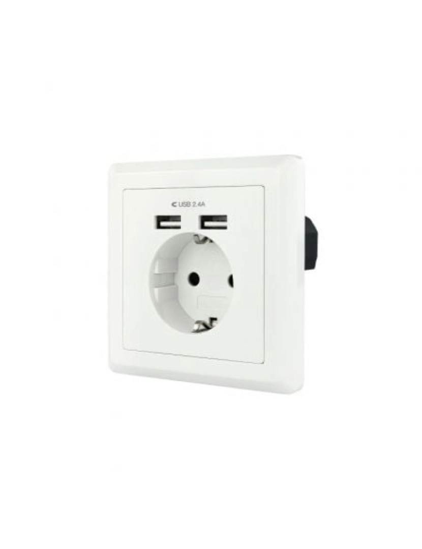 imagem de Cabo USB Nanocable > 10.35.0010 Tomada CEE 7/3 + Branco - NAN10.35.00101