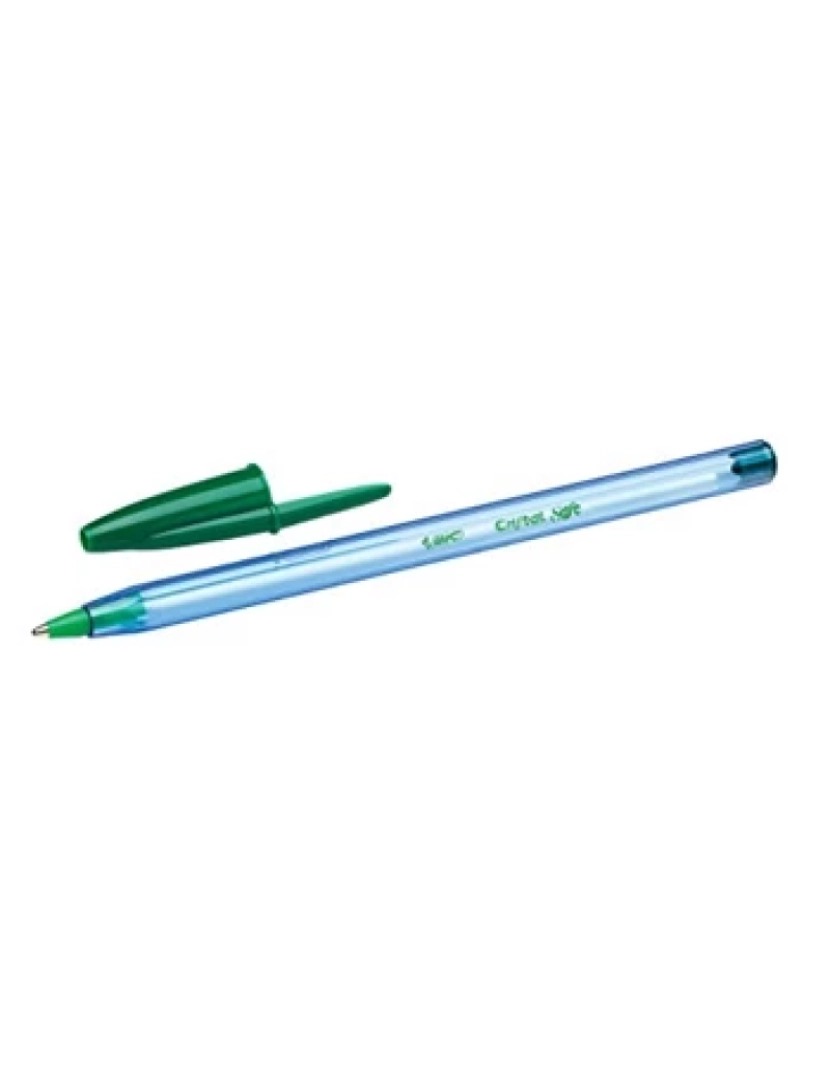 Bic - Esferográfica BIC > Cristal Soft Verde Médio 50 Unidade(s) - 921219