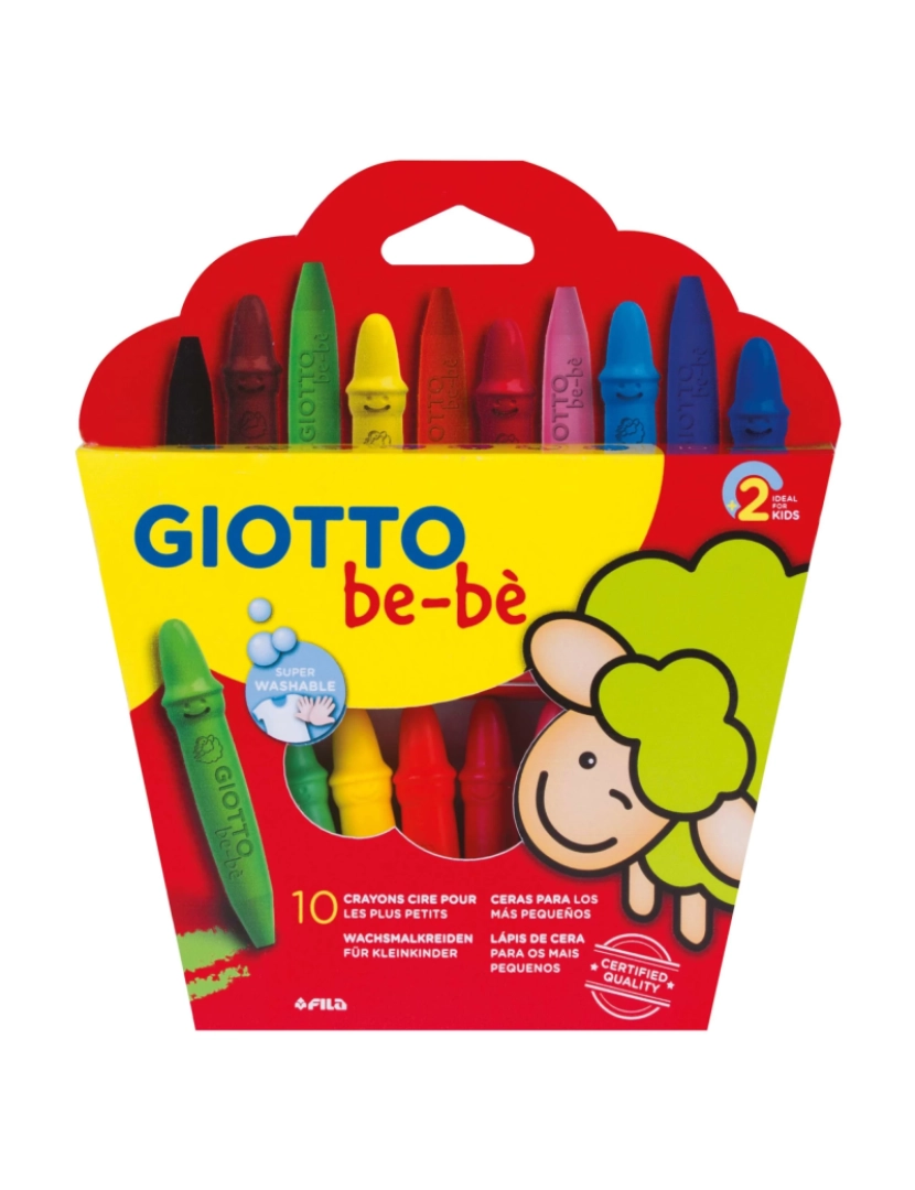 Giotto - Lápis de Cera Giotto > BE-BE 10 Unidade(s) - 160479200