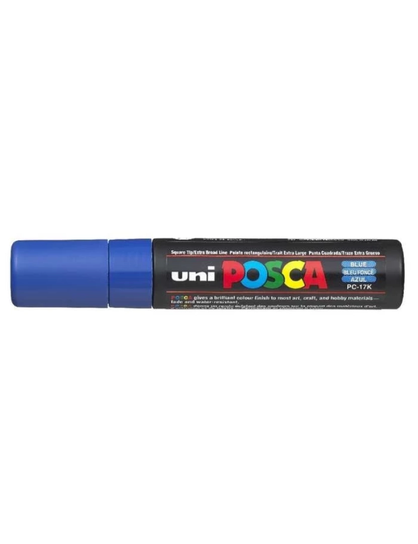 Posca - Marcador Posca > UNI-BALL UNI PC-17K 1 Unidade(s) Ponta de Cinzel Azul - 1293235/UN