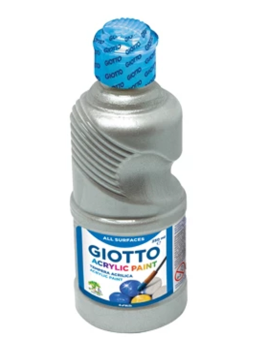 Giotto - Tinta Guache Giotto > 0533900 Acrílica 250 ML Prateado Garrafa - 160533900