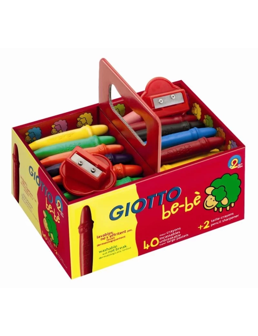 Giotto - Lápis de Cêra Giotto > Fila 462700 cor - 160462700