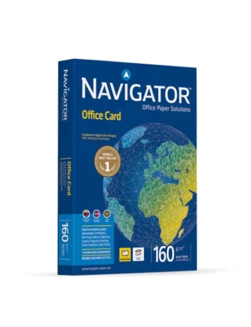 Navigator - Papel de Impressão Navigator > Office Card Para A4 (210X297 MM) 250 Folhas Branco - 1801054