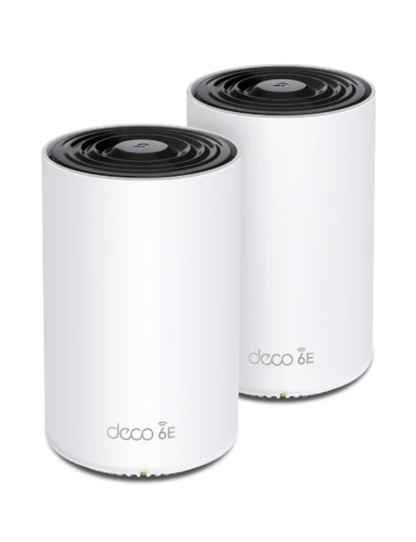 Tp-Link - Router TP-LINK > Deco XE75 (2-PACK) TRI-BAND (2.4 GHZ / 5 GHZ / 6 Ghz) WI-FI 6E (802.11AX) Branco 3 Interno - Deco XE75(2-PACK)