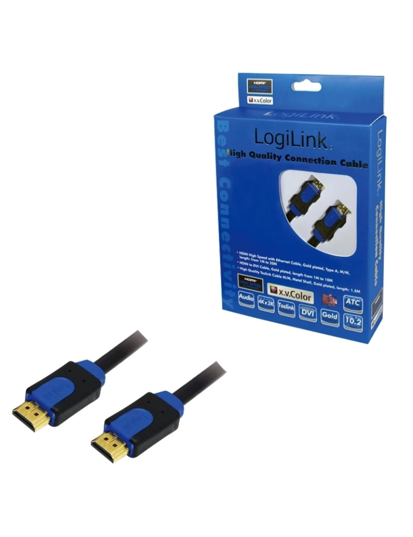 Logilink - Cabo Hdmi Logilink > de Rede 1 M - CHB1101