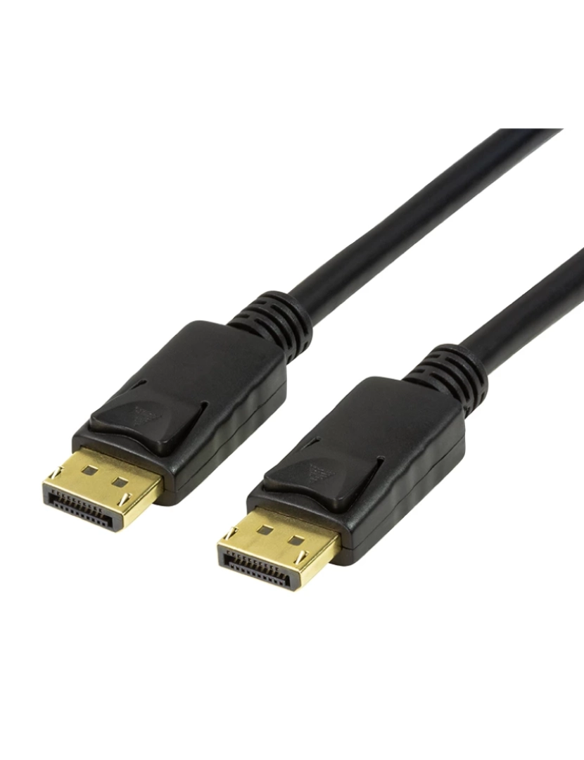 Logilink - ULT. UNIDADES ULT. UNIDADES CABLE DISPLAYPORT 1.4 (8K/60hz) NEGRO 1m