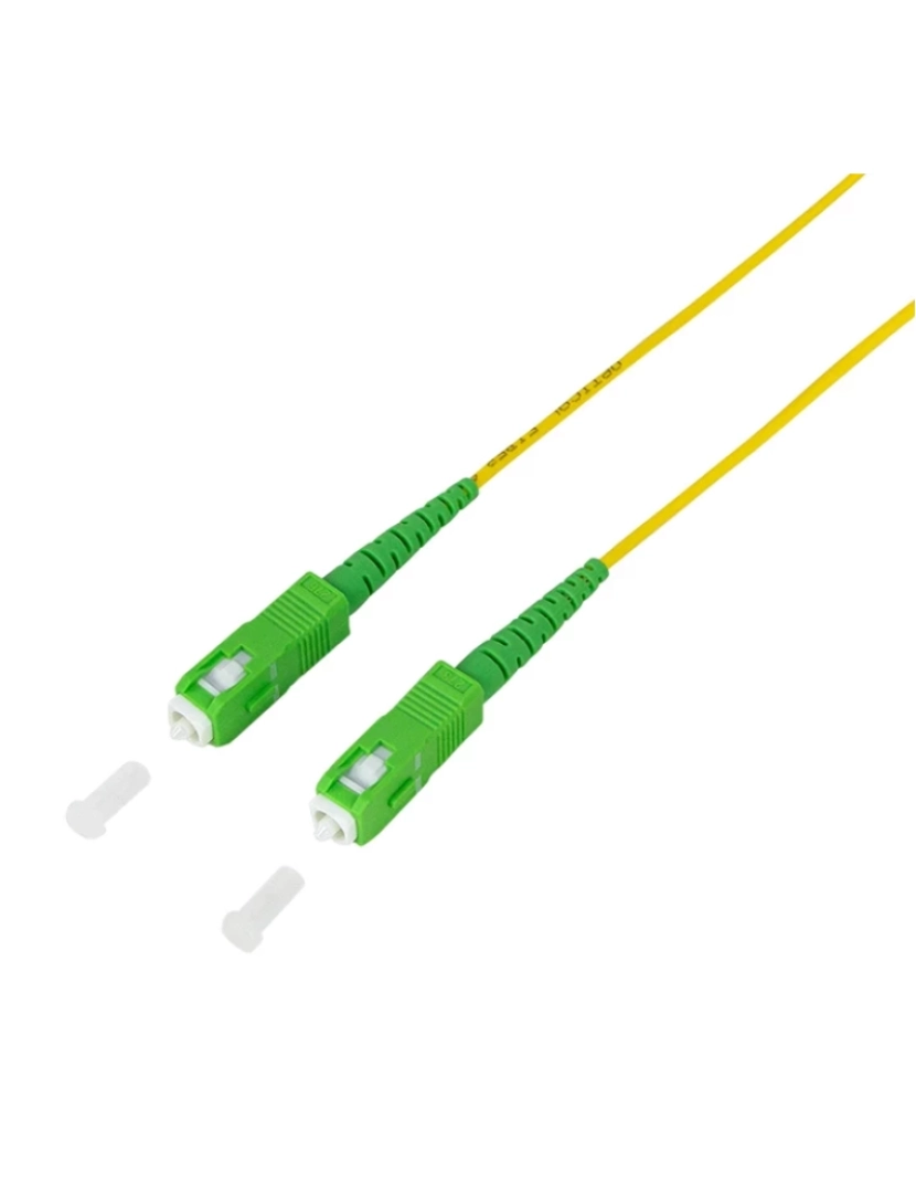 imagem de Cabo de Fibra Óptica Logilink > Ótica 2 M Sc/apc OS2 Amarelo - FPSSC021