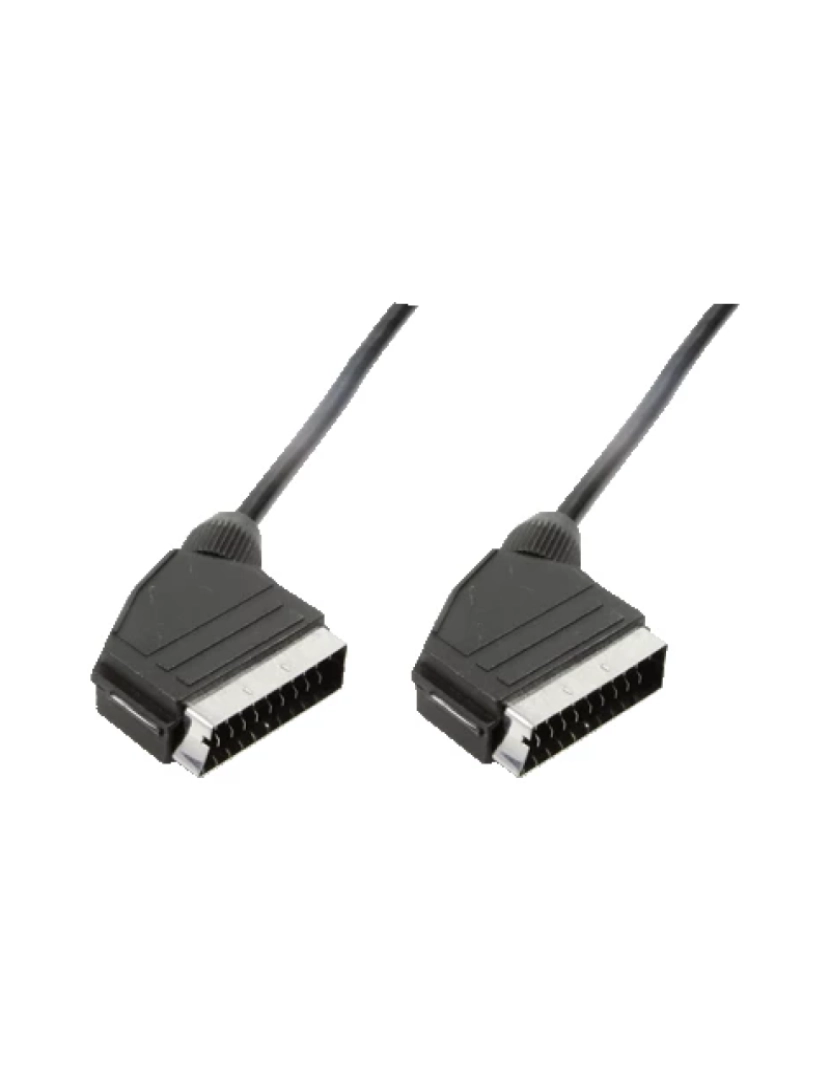 imagem de Cabo Scart Logilink > Scart, 3M (21-PIN) Preto - CA10221