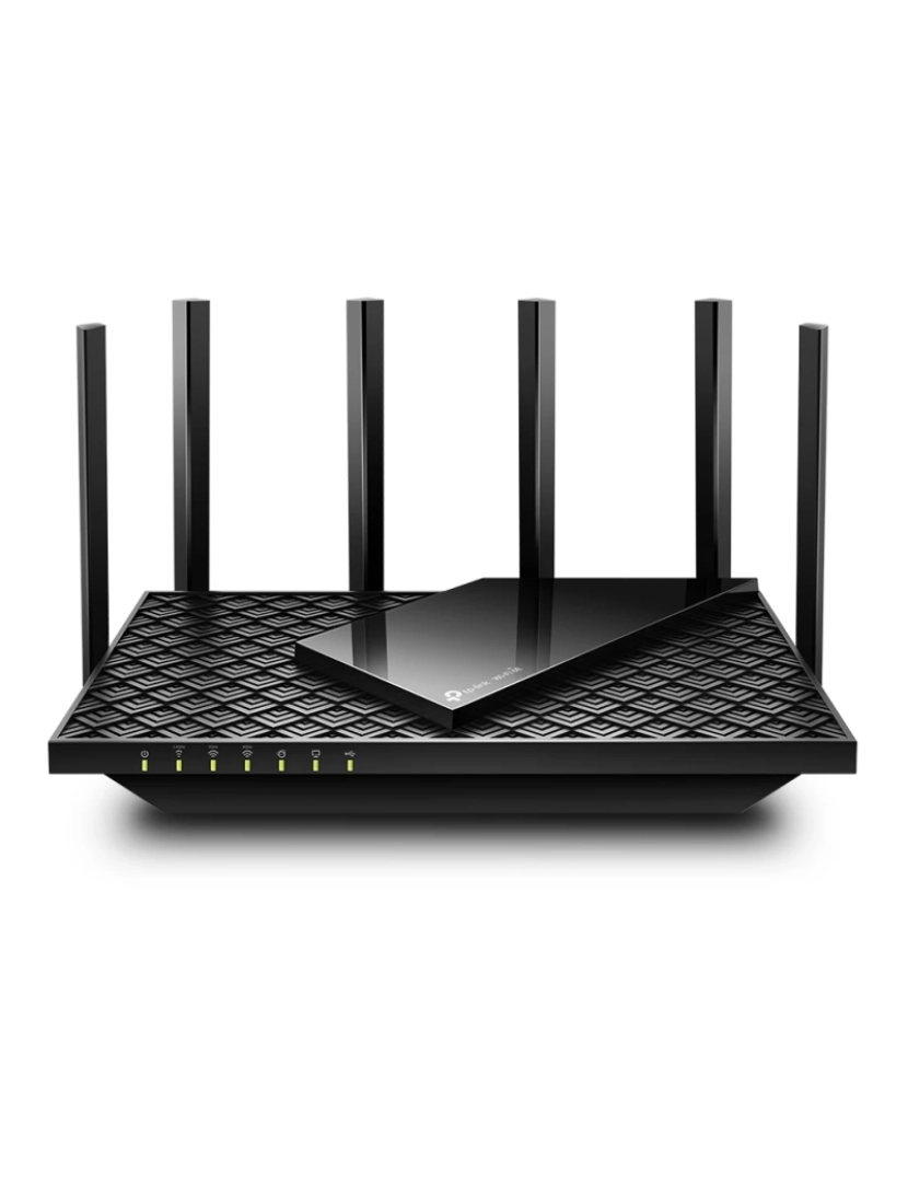 Tp-Link - Router TP-LINK > SEM Fios Gigabit Ethernet TRI-BAND (2.4 GHZ / 5 GHZ / 6 Ghz) Preto - Archer AXE75