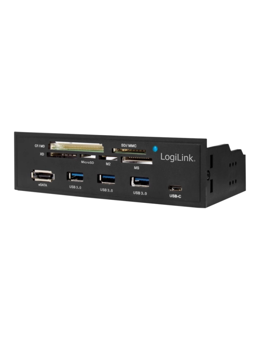 Logilink - HUB USB Logilink > Leitor de Cartões Sata Interno Preto - UA0341