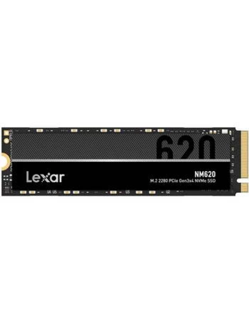 Lexar - Lexar NM620 M.2 2000 GB PCI Express 4.0 3D TLC NAND NVMe