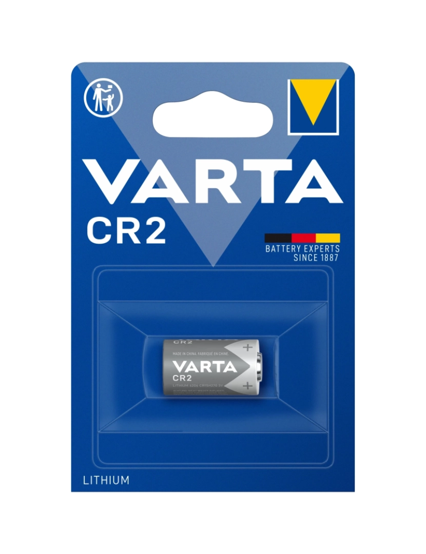 Varta - PILA VARTA LITHIUM CR2 (BLISTER 1 UNID)  ?15,6x27mm