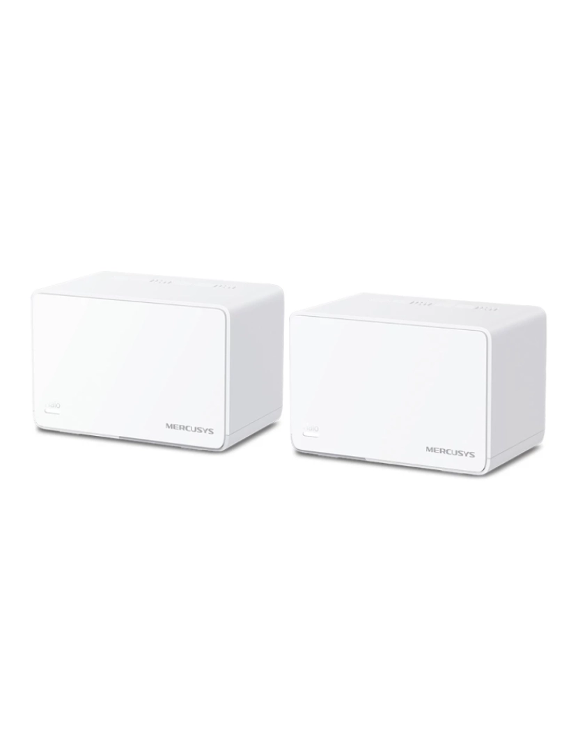 Mercusys - Router Mercusys ax3000 whole home mesh wi-fi 6 system, 574 mbps at 2.4ghz + 2402 mbps at 5ghz - HALOH80X(2-PACK)