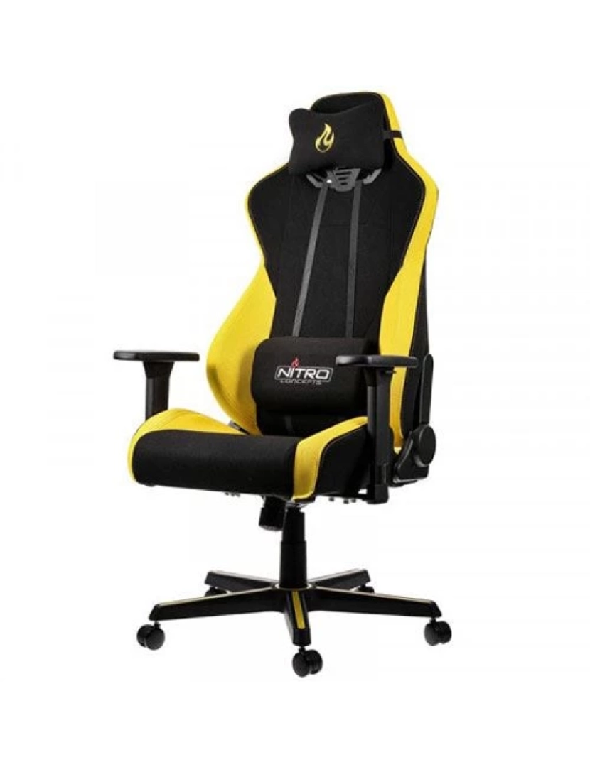 Nitro Concepts - Cadeira Gaming Nitro Concepts S300 Astral Yellow - NC-S300-BY