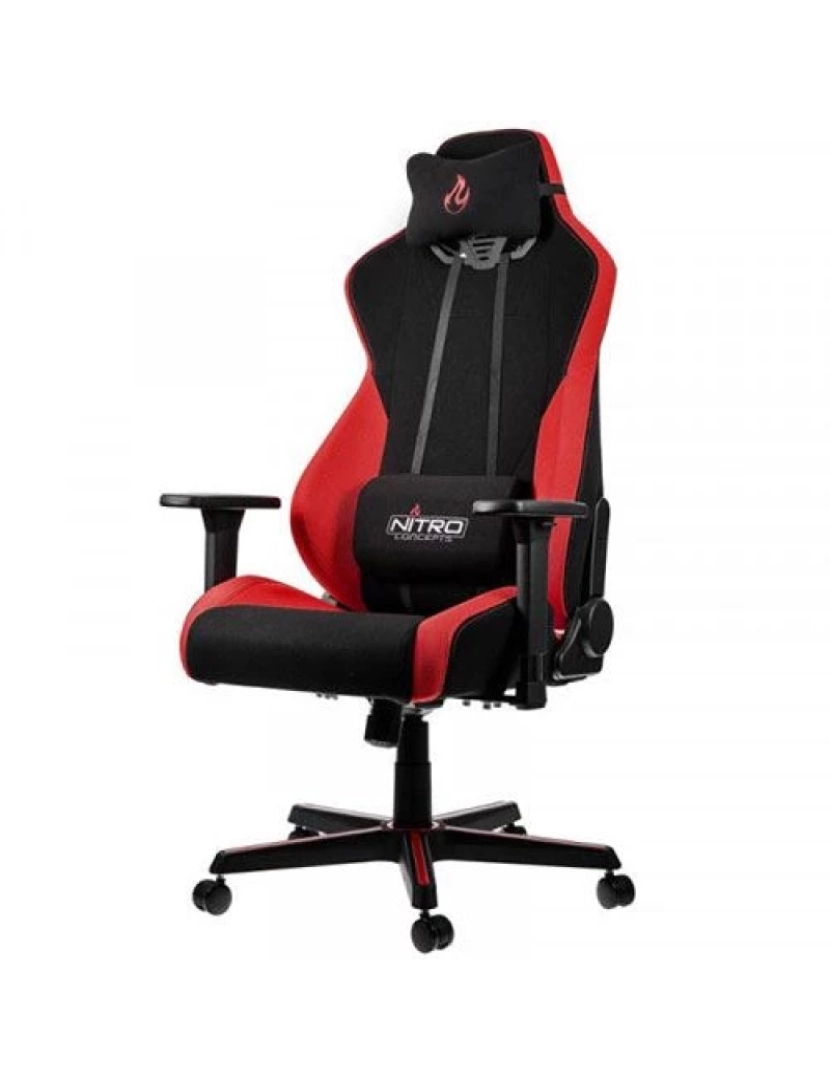 Nitro Concepts - Cadeira Gaming Nitro Concepts S300 Inferno RED - NC-S300-BR