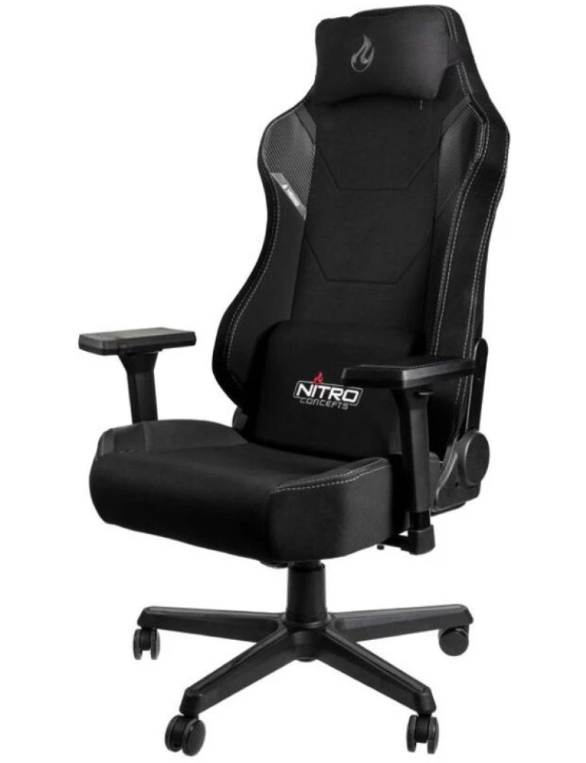 Nitro Concepts - Cadeira Gaming Nitro Concepts X1000 Preta - NC-X1000-B