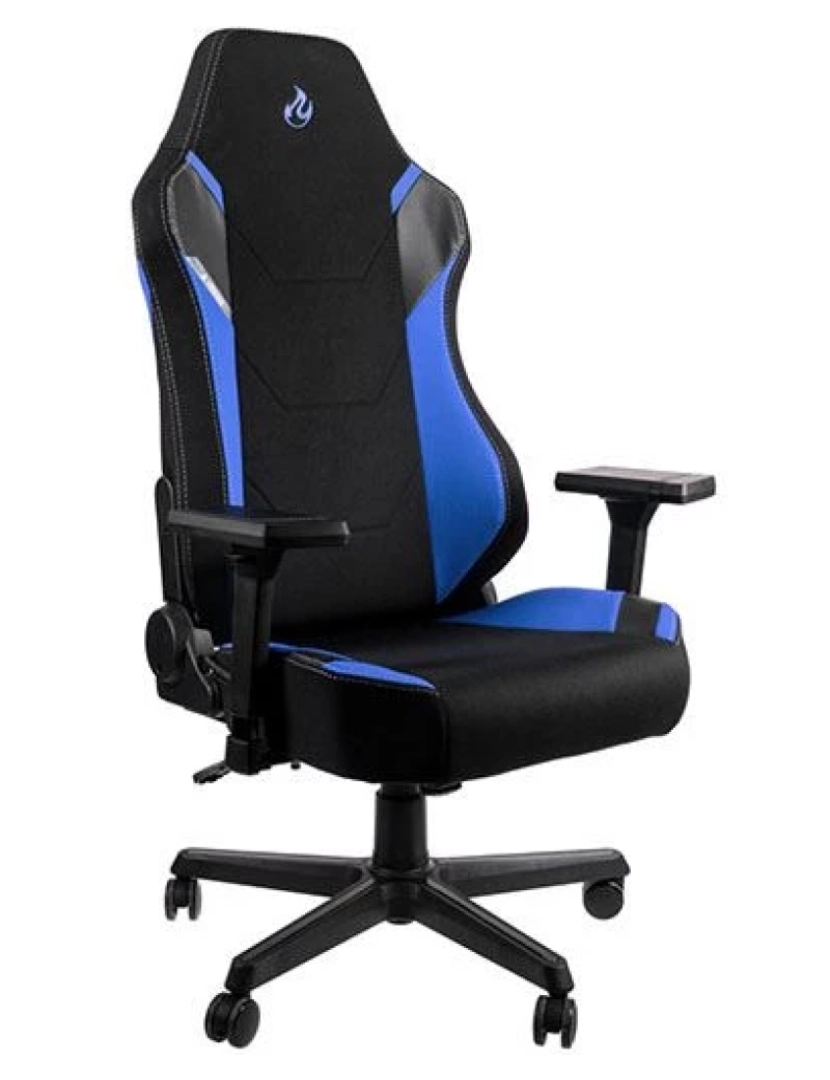 Nitro Concepts - Cadeira Gaming Nitro Concepts X1000 Preta / Azul - NC-X1000-BB
