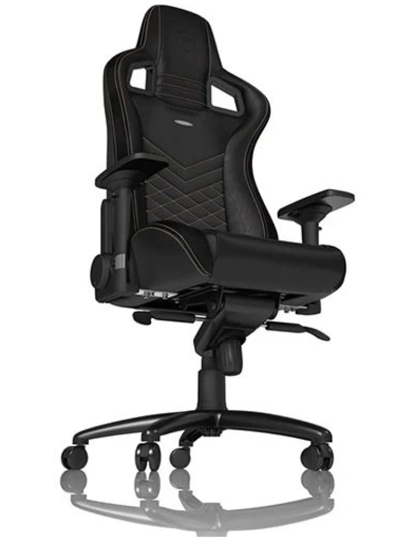 Noblechairs - Cadeira Gaming Noblechairs Epic PU Leather Preto / Dourado - NBL-PU-GOL-002