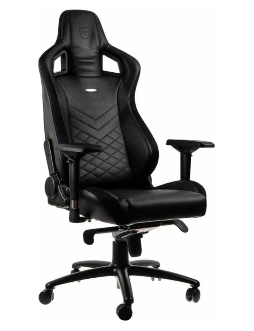 Noblechairs - Cadeira Gaming Noblechairs Epic Real Leather Preto - NBL-RL-BLA-001