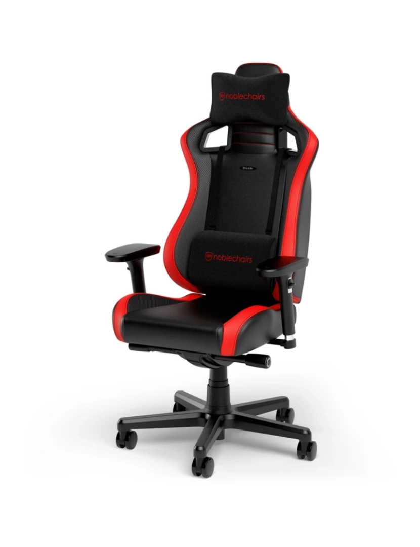 Noblechairs - Cadeira Gaming Noblechairs Epic Compact Preto /carbono /vermelho - NBL-ECC-PU-RED