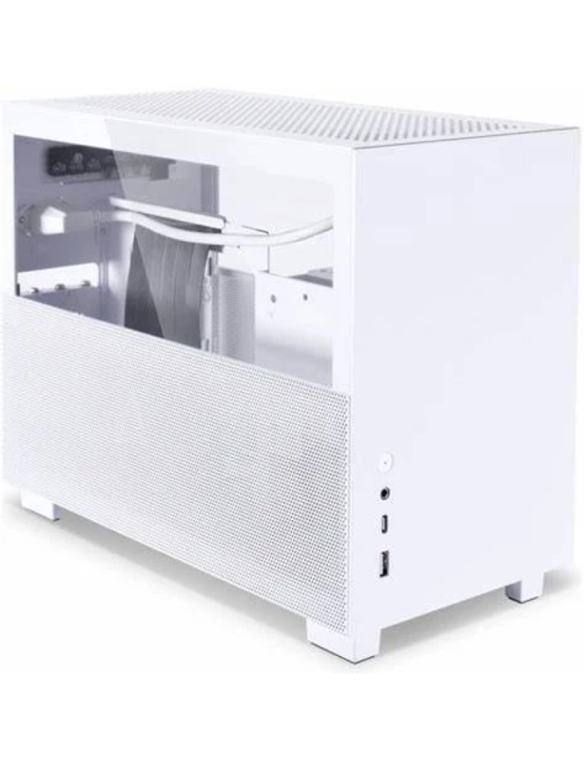 Lian Li - MINI-ITX Q58,BRANCA, Pcie 3.0 Edition - Q58W3