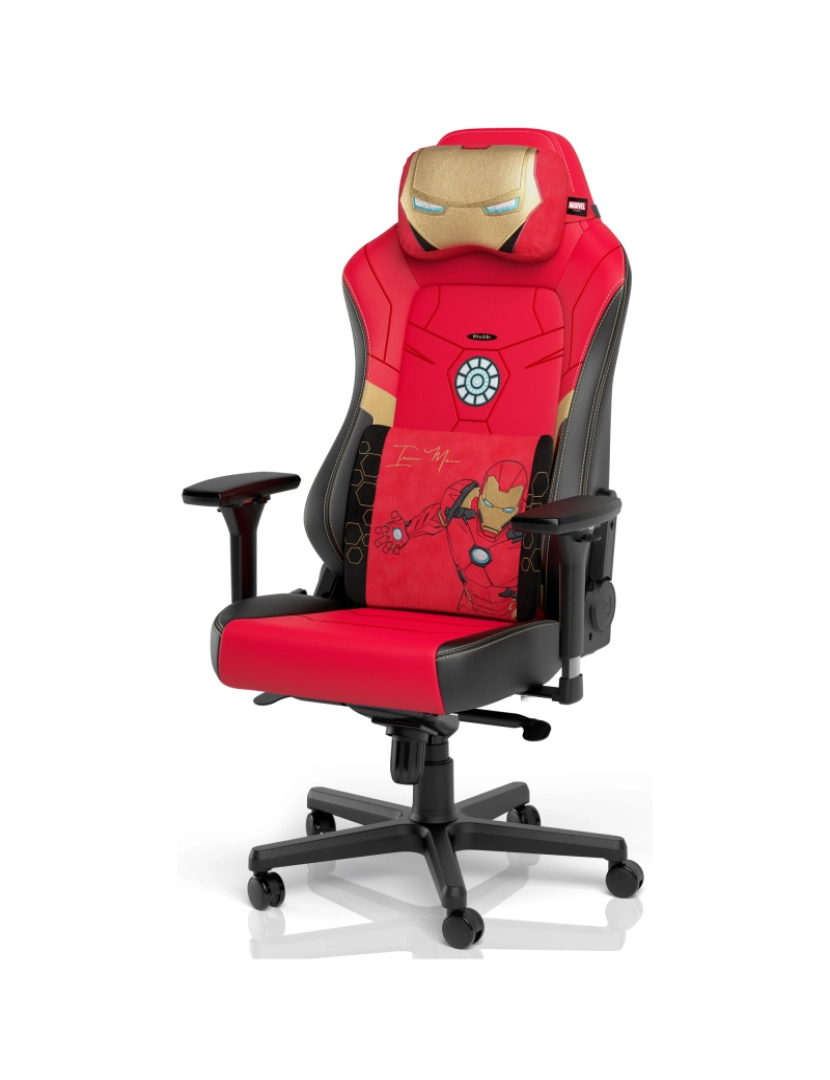 Noblechairs - Cadeira Noblechairs set de almofadas memory foam iron man edition - NBL-SP-PST-023