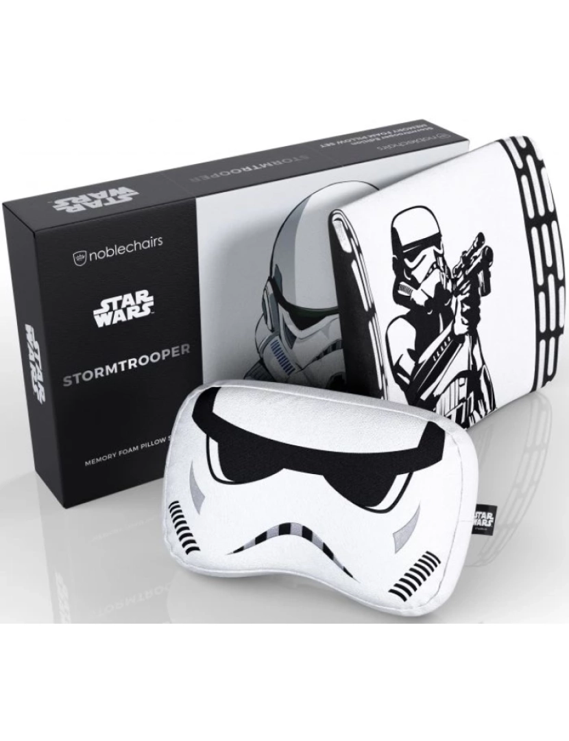 Noblechairs - Cadeira Noblechairs set de almofadas memory foam stormtrooper edi - NBL-SP-PST-028