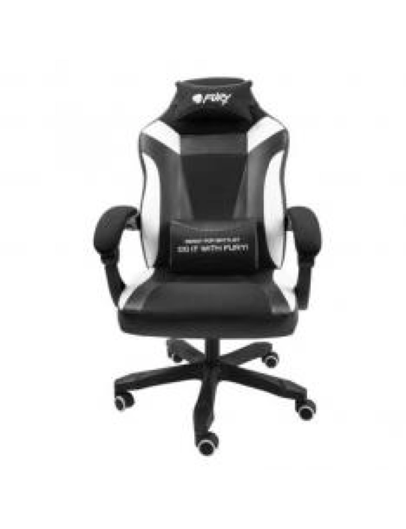 imagem de Cadeira Gaming Fury Silla Avenger M+ Negra/blanca - NFF-17101