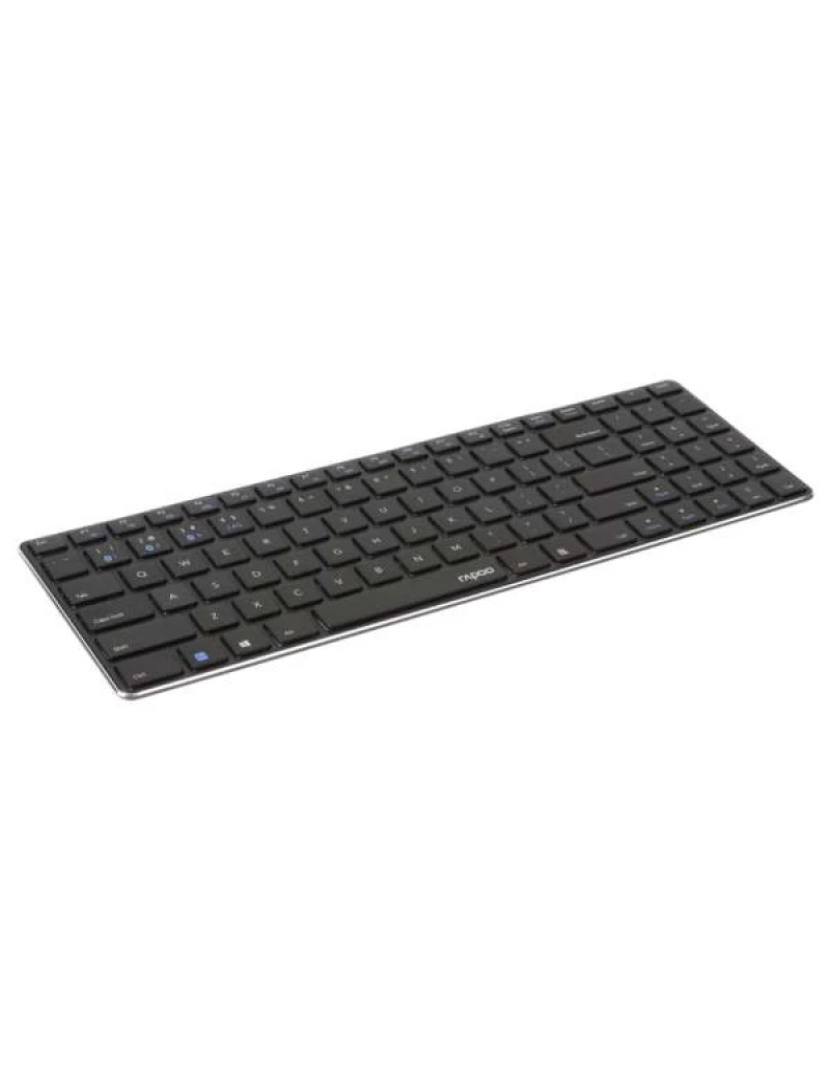 imagem de Teclado Rapoo E9100M MULTI-MODE Wireless ULTRA-SLIM Black - 001924921