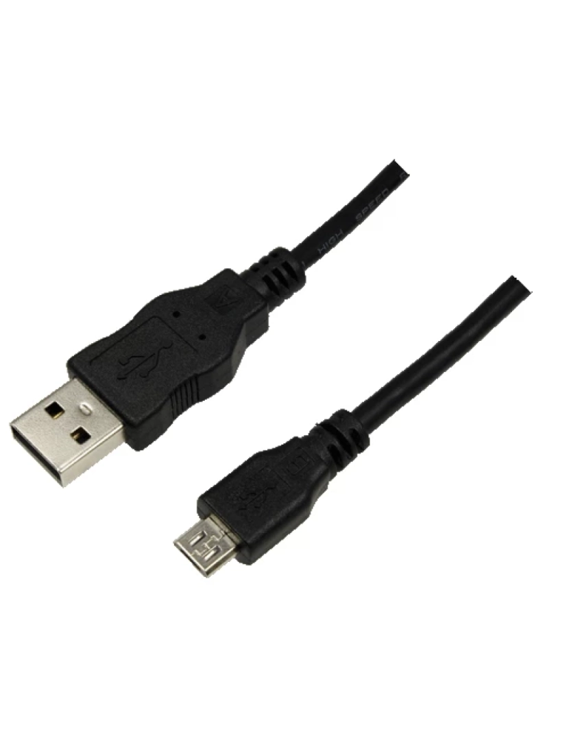Logilink - Cabo USB Logilink 2.0 M-M A-MICROB 1.8 M CU0034