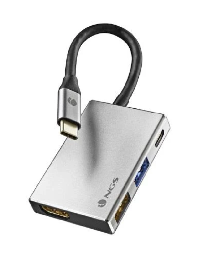 NGS - NGS - HUB 4 Portas USB-C WONDERDOCK4